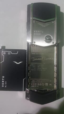 Terjual Hp Vertu Signature Original 100 Kaskus