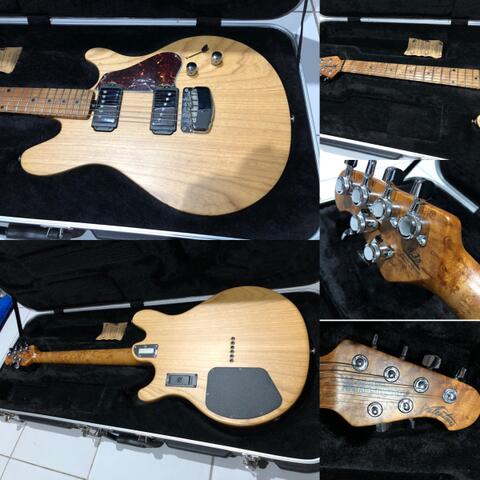 Ernie Ball Musicman Valentine Natural James Valentine Signature