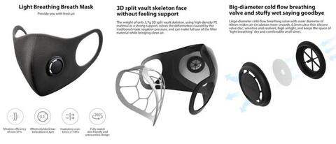 xiaomi smartmi mask KN95 masker original ready stock
