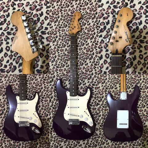 Squier Stratocaster Affinity Series Purple