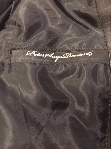 Leather Jacket Peter Says Denim ORIGINAL SANGAT LANGKA MURAH