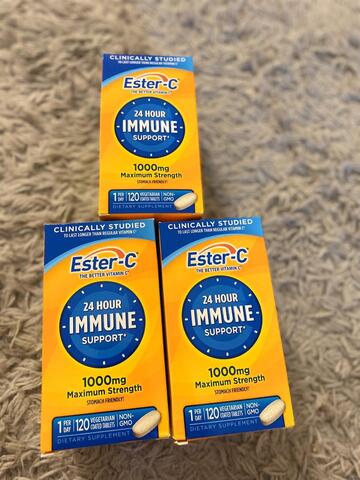 Ester-C Immune Support 1.000mg (120 Tablets)