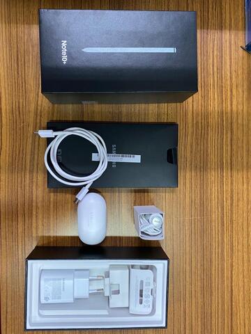 Samsung Note 10 plus Aura White 256 GB Resmi banyak bonhs