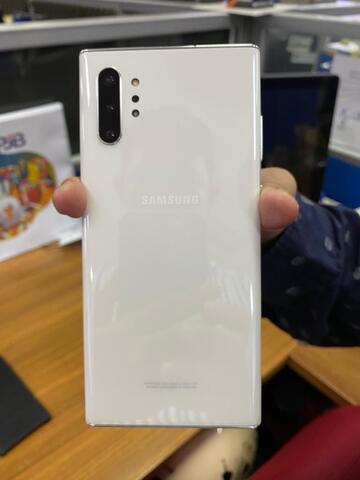 Samsung Note 10 plus Aura White 256 GB Resmi banyak bonhs