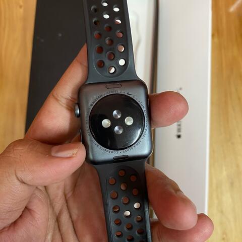 Jual Apple Watch Series 3 42mm Nike+ Black sport Band Fullset Original |  KASKUS