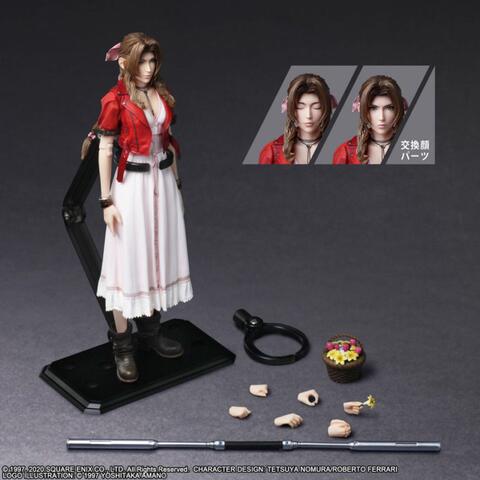 final fantasy vii remake play arts kai aerith gainsborough