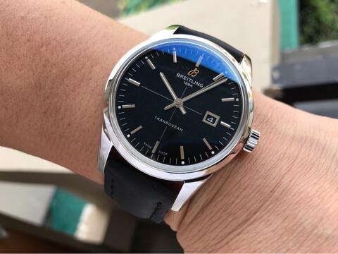 ORIGINAL BREITLING TRANSOCEAN AUTOMATIC DATE 43MM