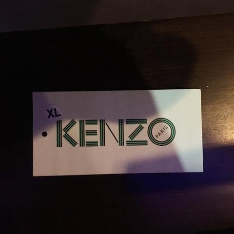 Jaket / Hoodie Kenzo Tiger Logo Vanilla Blue White