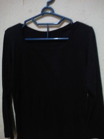 Terjual Baju Manset Lengan Panjang Wanita Cewek Warna Hitam Kaskus