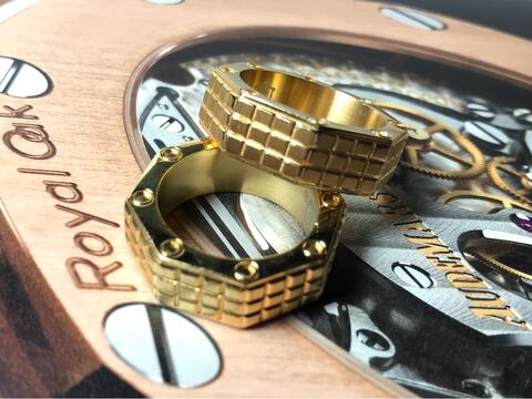 AUDEMARS PIGUET OCTAGON RING MADE IN ITALY