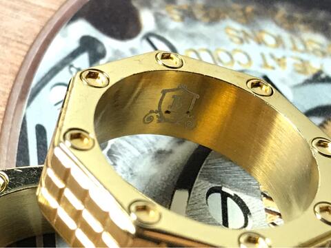 AUDEMARS PIGUET OCTAGON RING MADE IN ITALY