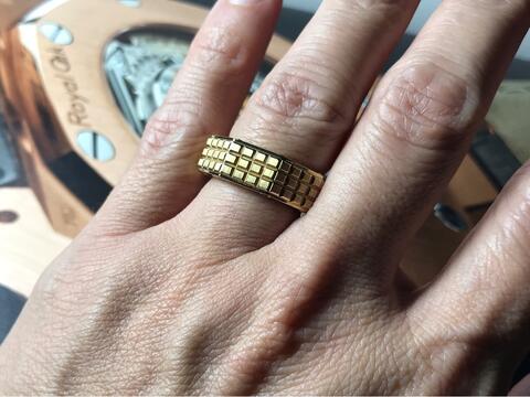 AUDEMARS PIGUET OCTAGON RING MADE IN ITALY