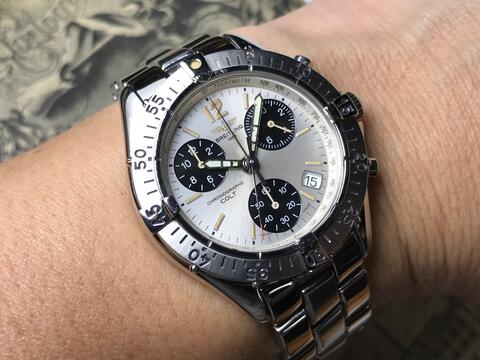 ORIGINAL BREITLING COLT QUARTZ CHRONOGRAPH 38MM
