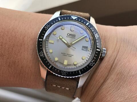 ORIGINAL ORIS HERITAGE DIVER 65 AUTOMATIC DATE STEEL 42MM