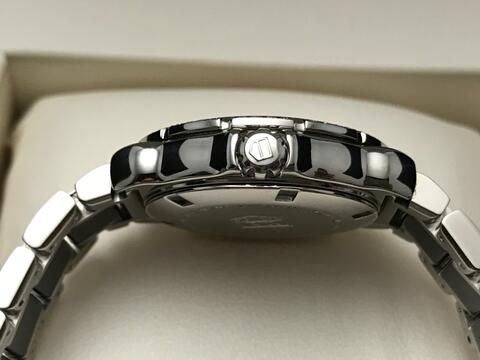 ORIGINAL TAG HEUER LADIES F1 QUARTZ BLACK CERAMIC DIAMONDS 32MM