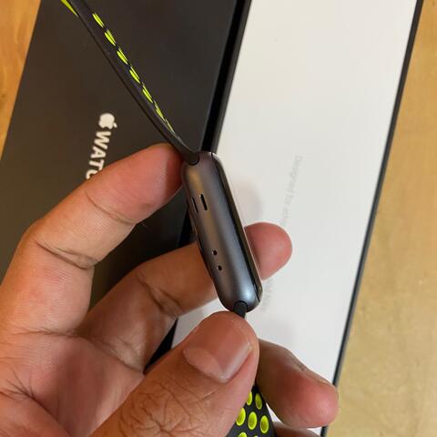 Apple Watch Series 2 42mm Nike+ GPS Fullset Original ga pake mahal