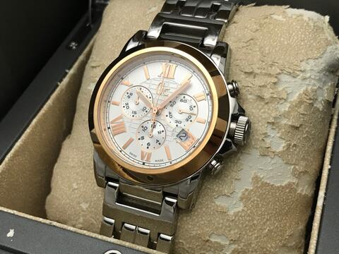ORIGINAL GUESS COLLECTION CHRONOGRAPH QUARTZ SWISS MADE 43MM