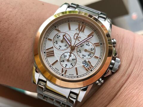 ORIGINAL GUESS COLLECTION CHRONOGRAPH QUARTZ SWISS MADE 43MM