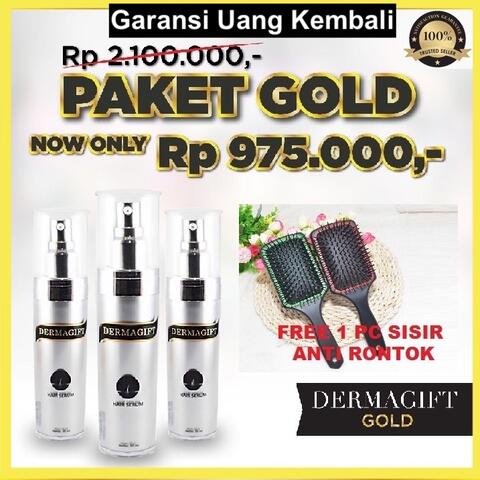 Dermagift Penumbuh Rambut Cegah Botak dan Kerontokan