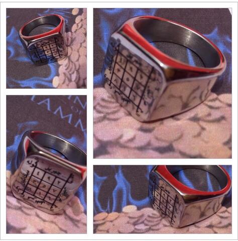 Cincin Amulet Money Wafaq Rajah Penglaris dan Pengasihan