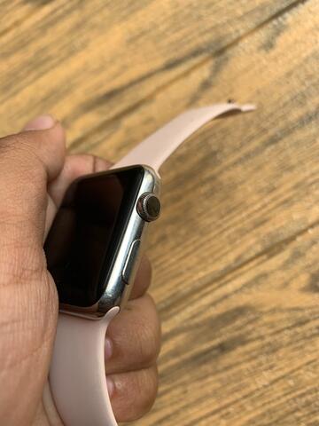 Apple watch 1 42MM Stainless Model Fullset normal jaya
