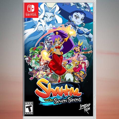 PO Import - Shantae and The Seven Sirens (Switch)