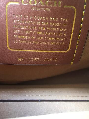 Tas Coach Parker with Rivets and Snakeskin Shoulder Bag