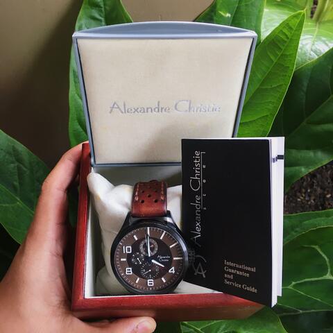 Jam Tangan Pria Alexandre Christie 6279MF Original 100%
