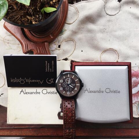 Jam Tangan Pria Alexandre Christie 6279MF Original 100%