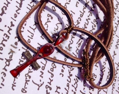 Kalung Gotik Vintage Egiptian Ankh