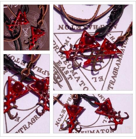Kalung Talisman Sigil Lucifer Morning Star