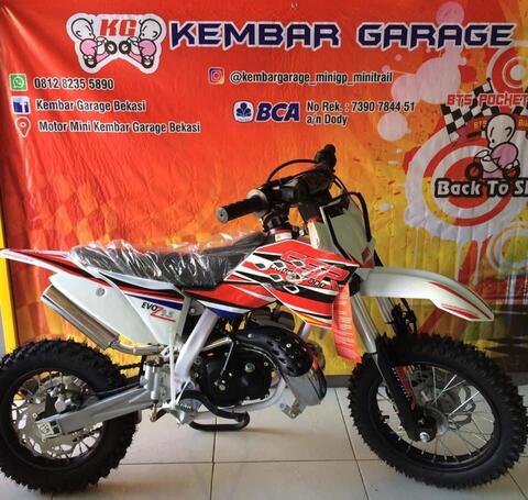 motor mini cross trail 50cc special engine kompetisi