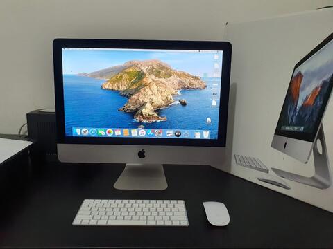 imac slim late 2015 fullset ex resmi top kondisi