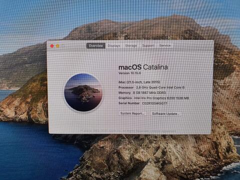 imac slim late 2015 fullset ex resmi top kondisi