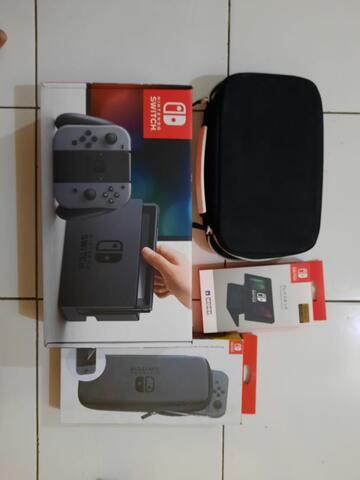 Nintendo Switch Grey V1 Second Berkualitas