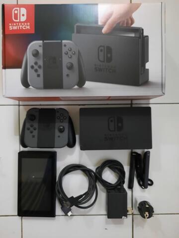 Nintendo Switch Grey V1 Second Berkualitas