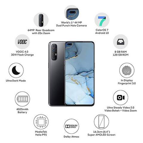 oppo reno3 reno 3 pro 8/256 segel BNIB garansi resmi