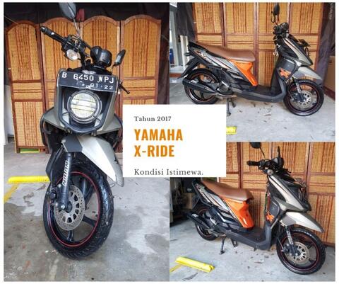 YAMAHA X-RIDE XRIDE 2017 not Mio Honda Beat