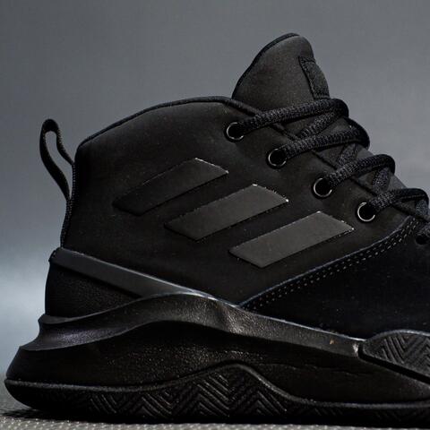 adidas own the game all black