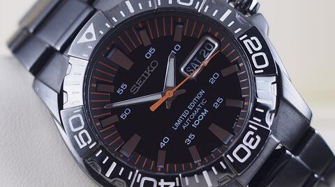 Terjual SEIKO DIVER AUTOMATIC LIMITED EDITION BLACK STEEL 39MM | KASKUS