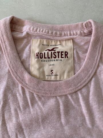 Tshirt pria muscle fit Hollister 2nd 100% original like new