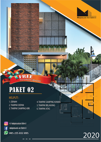 desain arsitek rumah tinggal