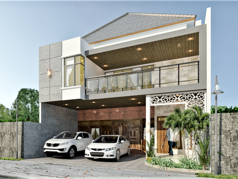 desain arsitek rumah tinggal