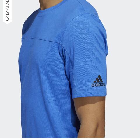 Adidas TKY Camo Tee Kaos Training Blue 100% Original Size M