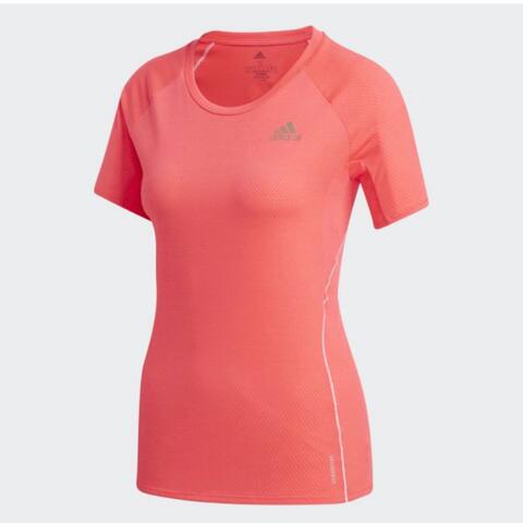 Adidas Runner Tee Kaos Lari Wanita Women FT6450 Size L 100% Original