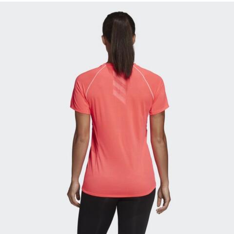 Adidas Runner Tee Kaos Lari Wanita Women FT6450 Size L 100% Original