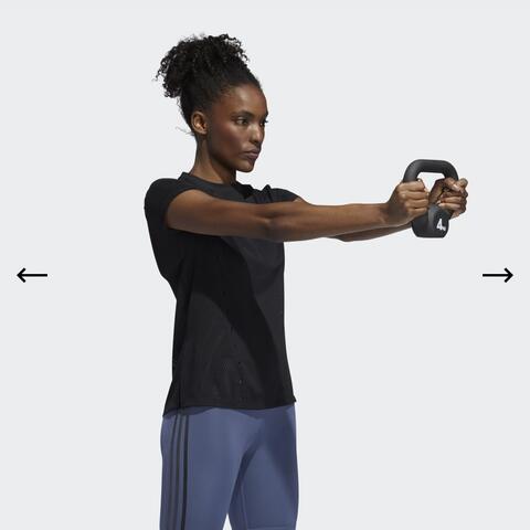 Adidas Tee Climalite Kaos Training Gym 100% Original DX7532 Size S