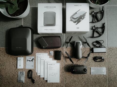 DJI MAVIC AIR - ONYX BLACK | Mulus Like New | Bonus Tas PGYTECH