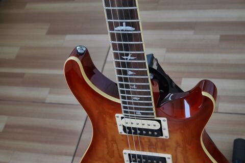 2020 PRS SE EXOTIC CUSTOM 24 LAUREL BURL VINTAGE SUNBURST