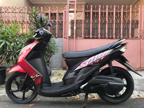 Terjual Yamaha Mio Soul Karbu Th”2009 B.Dki Pajak Panjang Mtr Gress